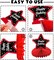Happy Birthday Red and Black Table Honeycomb Centerpieces Balloons Theme Decor Table Decorations Table Toppers for Girls Women Princess 6th 21st 30th 40th 50th 60th Birthday Party Bday Supplies Gold